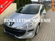 Peugeot 308 I Benzyna, klimatyzacja, 8 airbag, tempomat, hak, drugie koła alufelgi