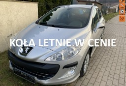 Peugeot 308 I Benzyna, klimatyzacja, 8 airbag, tempomat, hak, drugie koła alufelgi