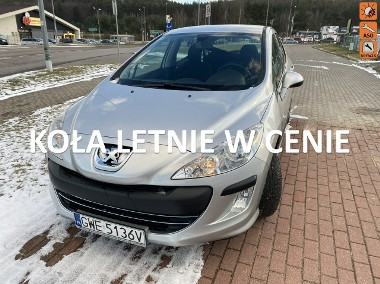 Peugeot 308 I Benzyna, klimatyzacja, 8 airbag, tempomat, hak, drugie koła alufelgi-1