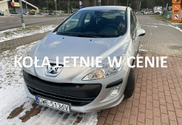 Peugeot 308 I Benzyna, klimatyzacja, 8 airbag, tempomat, hak, drugie koła alufelgi