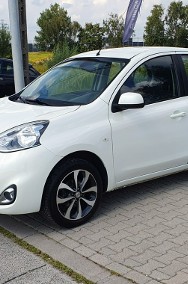 Nissan Micra IV Śliczne autko/Alufelgi oryginalne/Klimatronik/Tempomat/ Biała perła-2