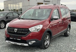 Dacia Dokker 1.3 16V TCe 131KM 2020r, Stepway, tylko 42 tys km, kamera, navi