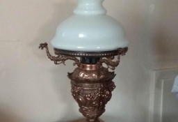 Miedziana lampa a'la naftowa - styl retro