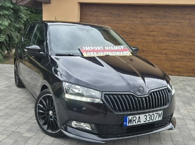 Skoda Fabia III Wyjątkowo Piękna, Tylko 144tyś km, Oryginał Cała, Ledy, Black Editio-1