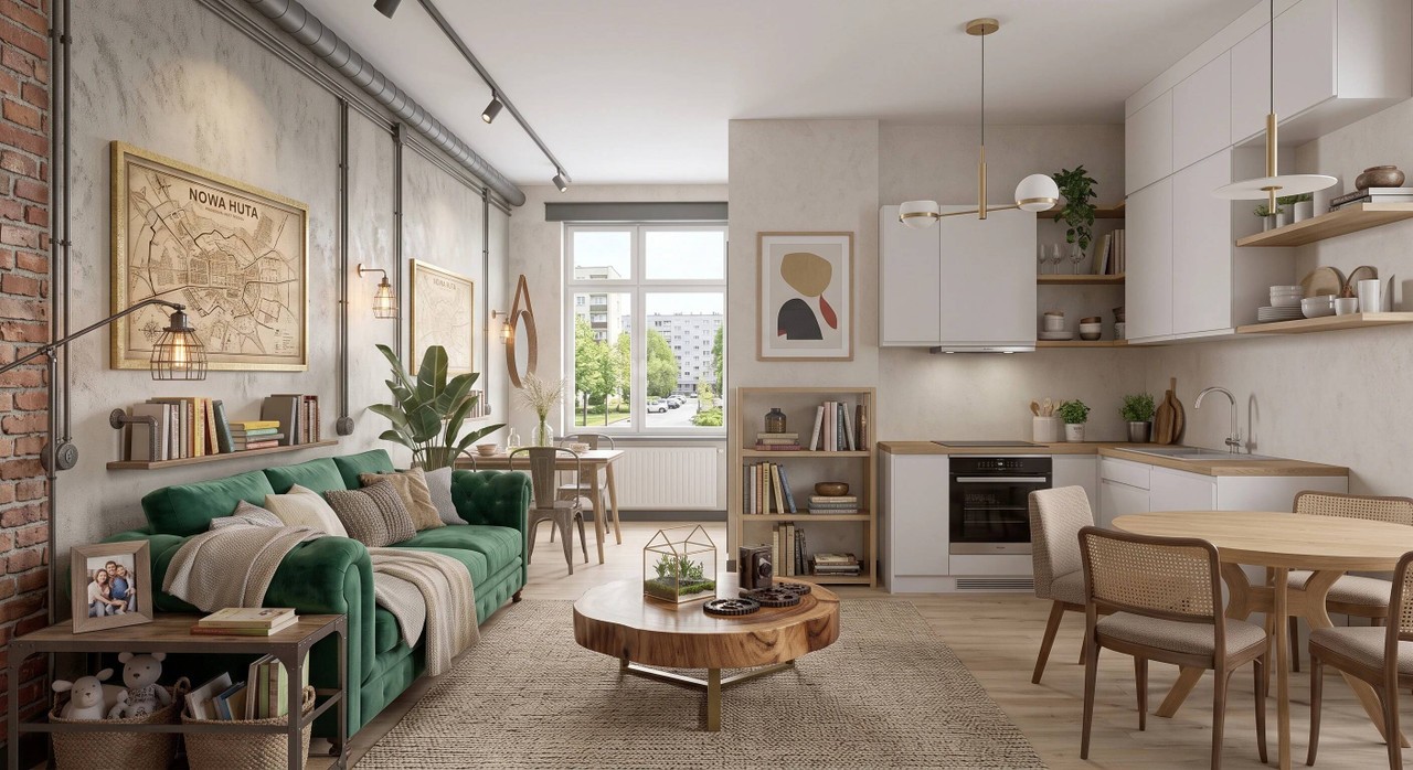 Klimatyczny apartament 73 m² w sercu Nowej Huty – przy prestiżowej Alei Róż!