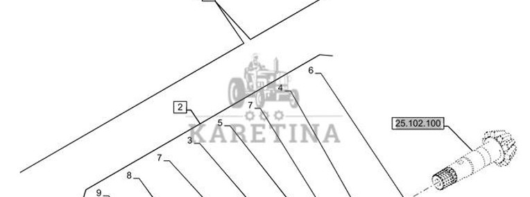 New Holland T6070 Wspornik 84565069-1