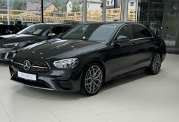 Mercedes-Benz Klasa E E220d AMG-Line/AVANTGARDE, Salon PL, 1-wł, FV23%, Gwarancja, DOSTAWA