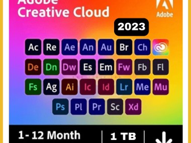 Adobe Creative Cloud 2023 Subskrypcja na 12 miesięcy-1