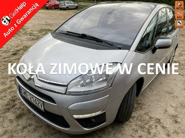 Citroen C4 Picasso I Benzyna/Wersja po liftingu/LED dzienne/ESP/Klimatronik/Hak/2 kpl. kó-1