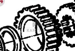 Fendt Favorit 514 Koło Zębate Walcowe CZĘŚCI 514100220220