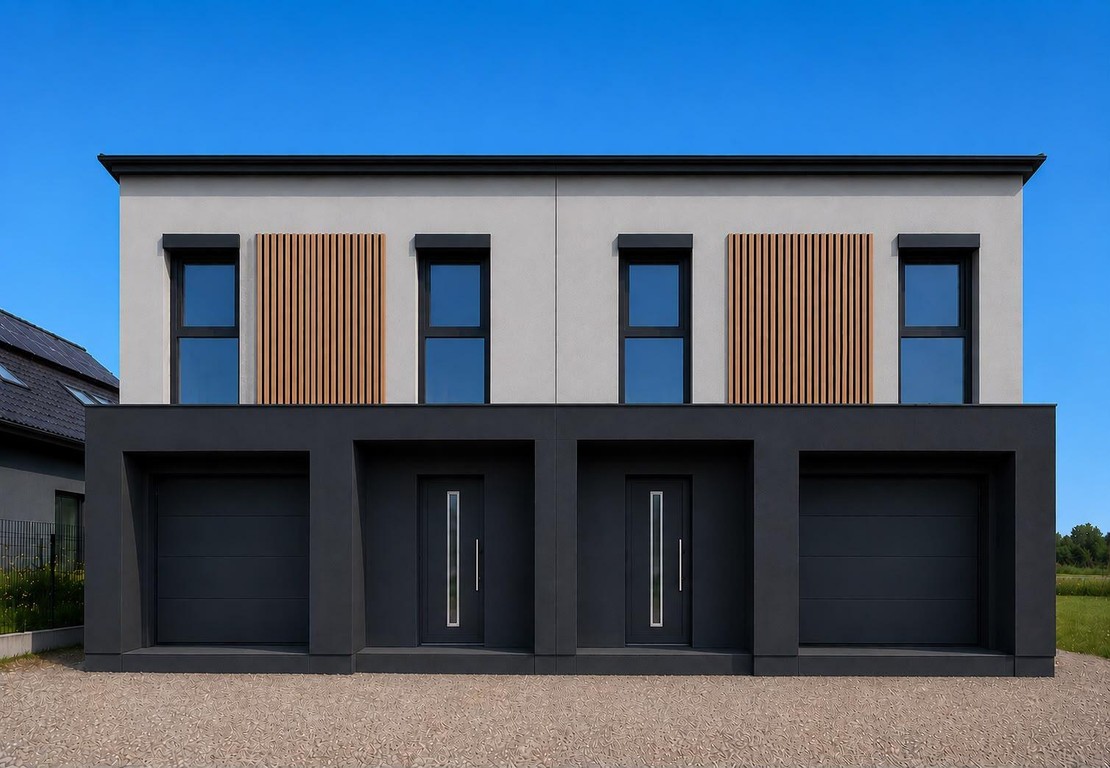 Dom z garażem i dużym ogródkiem | 114,67 m2 | Radzionków