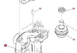 Fendt 936 GEN 7 Obudowa łączona Przegubu Płytka CZĘŚCI H218PF050036A H218PF050041A