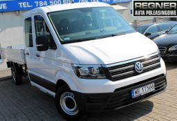 Volkswagen Crafter Doka 7.osób SalonPL FV23% Skrzynia ASO Gwarancja 95040-netto