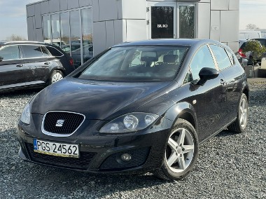 SEAT Leon II 1.6 TDI 105KM 2011r. klimatyzacja, alufelgi-1