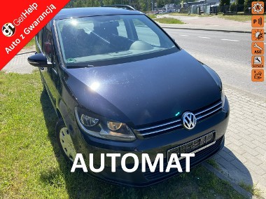 Volkswagen Touran II 5 m, automat DSG, znikomy przebieg, nowy rozrząd i opony wielosezono-1