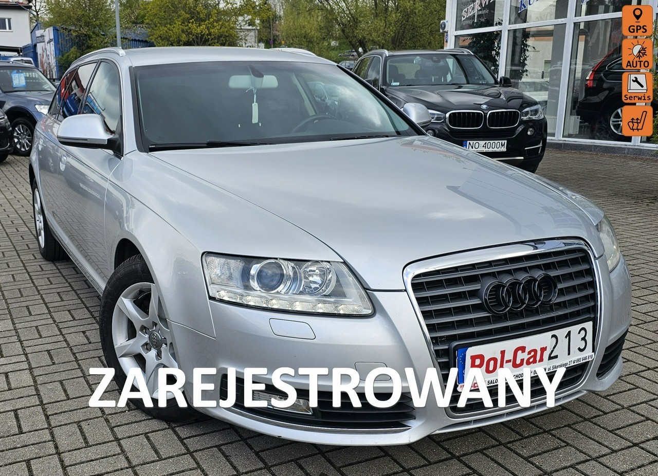 Audi A6 III (C6) serwisowany, zadbane wnętrze,hak