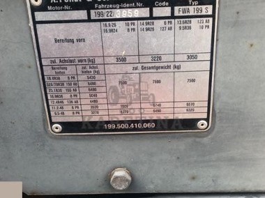 Fendt 311 - Siłownik Wieszaki Felgi Półoś Koła Silnik CZĘŚCI-1