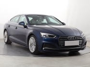 Audi A5 III , Salon Polska, Serwis ASO, Automat, Skóra, Klimatronic,