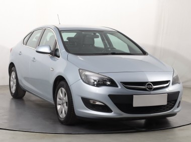 Opel Astra J , Salon Polska, Serwis ASO, Skóra, Klimatronic, Tempomat,-1