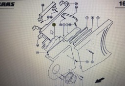 CLAAS 00 0517 711 0/Claas Lexion osłona pasa/Claas Lexion 580 530-510 560-540