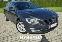 Volvo V60 I 2.4D6, Hybryda,Szyberdach,,Skóry,KolorowaNavi,SuperStan,Plug-In