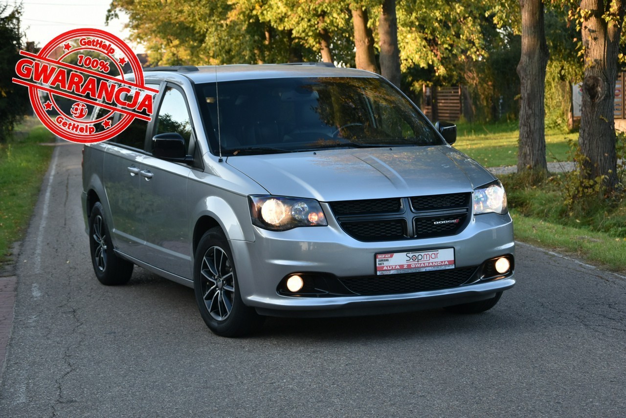 Dodge Caravan / Grand Caravan V GT 2019r. 7os. stow'n'go Kamera Skóry Super Wersja el klapa