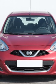 Nissan Micra IV , Salon Polska, Automat, Klima, Tempomat, Parktronic-2