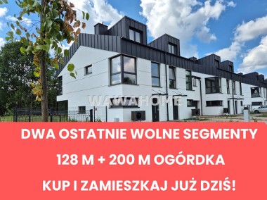 DWA OSTATNIE DOMY 128m2 + 200 m2 OGRÓDEK-1