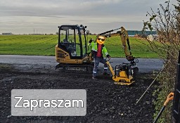 Usługi minikoparką,  prace brukarskie,  wod-kan , ogrodnictwo,  prace ziemne. 