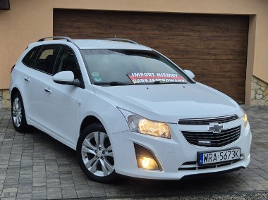 Chevrolet Cruze 1.4T 140KM, 2013r, Skóra, Navi, Wolne Ręce, Webasto, Z Niemiec-1