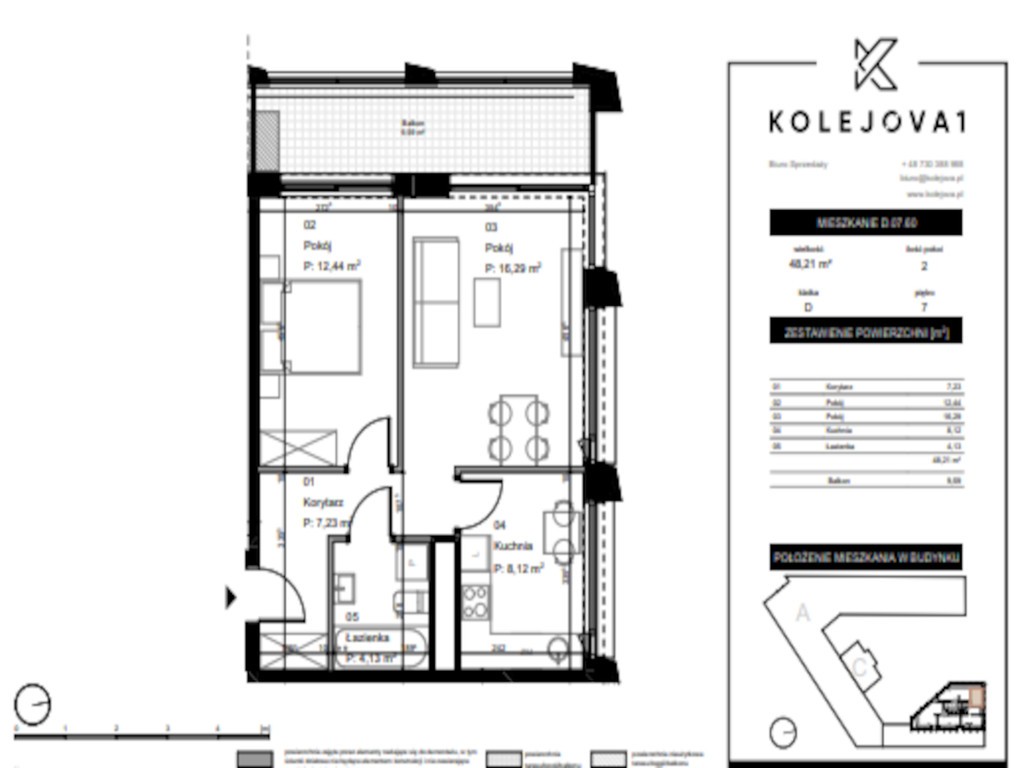 Top lokalizacja | Inwestycja premium | 7. piętro | Cesja umowy - Widok 4