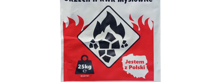 Węgiel Orzech Mysłowice II 28 MJ/kg WORKOWANY+ kurier cała PL-1