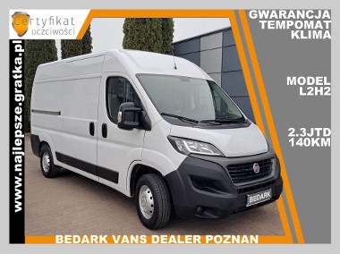 Fiat Ducato Gwarancja, L2H2, 2019 XI, klima, tempomat, czujniki-1