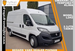 Fiat Ducato Gwarancja, L2H2, 2019 XI, klima, tempomat, czujniki