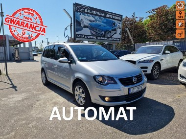 Volkswagen Touran I 2.0 TDI 140 KM, Automat DSG, Nawigacja, Tempomat, Klima, Alufelgi-1