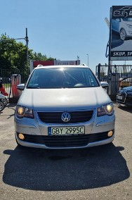 Volkswagen Touran I 2.0 TDI 140 KM, Automat DSG, Nawigacja, Tempomat, Klima, Alufelgi-2