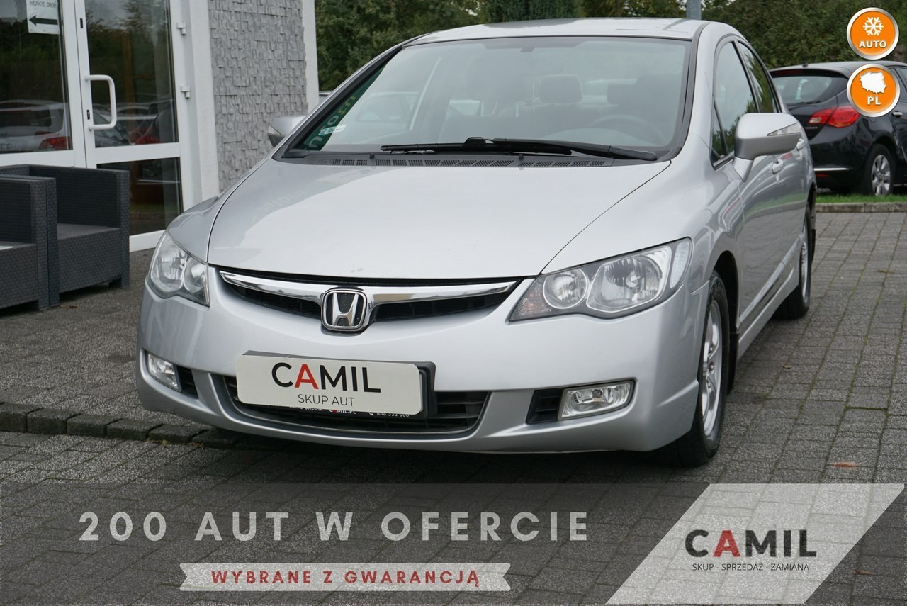 Honda Civic VIII 1.8 140KM, polski salon, zadbana, zarejestrowana