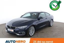 BMW SERIA 4 FV23 2.0D Automat Luxury Line Skóra Grzane Fotele Navi Kamera LampyL