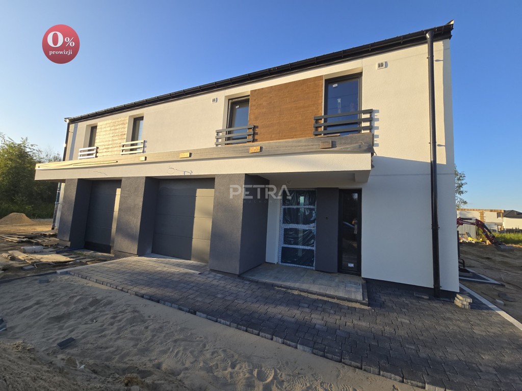 lewy bliźniak - 5 pokoi-123,5m2 działka 500 m2