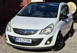 Opel Corsa D 2012r, 1.4B 90KM, Wyjątkowa Wersja Czarno-Biała, Alus 17