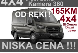 Ford Transit 4x4 165KM L3H2 6-osob. Kamera 360 Drzwi Lewe Bi-Xenon