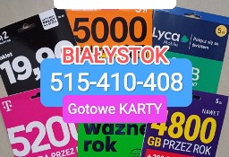 ZAREJESTROWANE KARTY BIAŁYSTOK ! NAJTANIEJ ! CZESKIE KARTY W PROPOMOCJI 