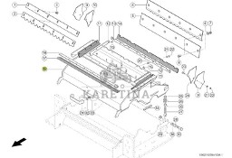 Claas Jaguar 970 - corncracker - obudowa 0001255202