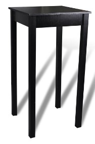 Stolik barowy z 2 krzesłami w kolorze czarnym160726-2