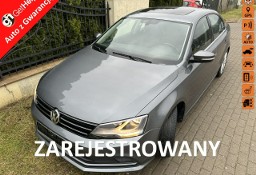 Volkswagen Jetta VI Mocna benzyna, automat ,nawigacja, światła dzienne, Isofix, USB, Aux