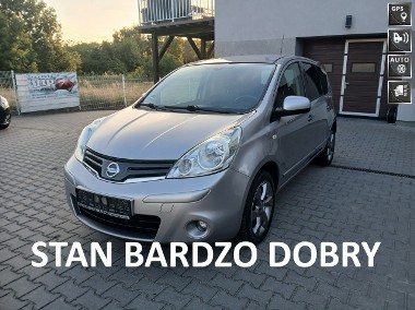Nissan Note E11 1.6i klima navi alufelgi czujniki stan BDB niski przebieg-1