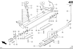 Claas Lexion 580 RAMIĘ NOŚNE 0007831231 (Rozdzielacz plew; kanał)