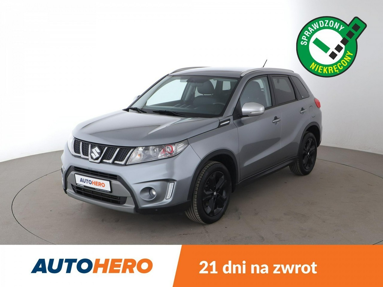 Suzuki Vitara II navi, klima auto, skóra/alcantara, kamera i czujniki parkowania