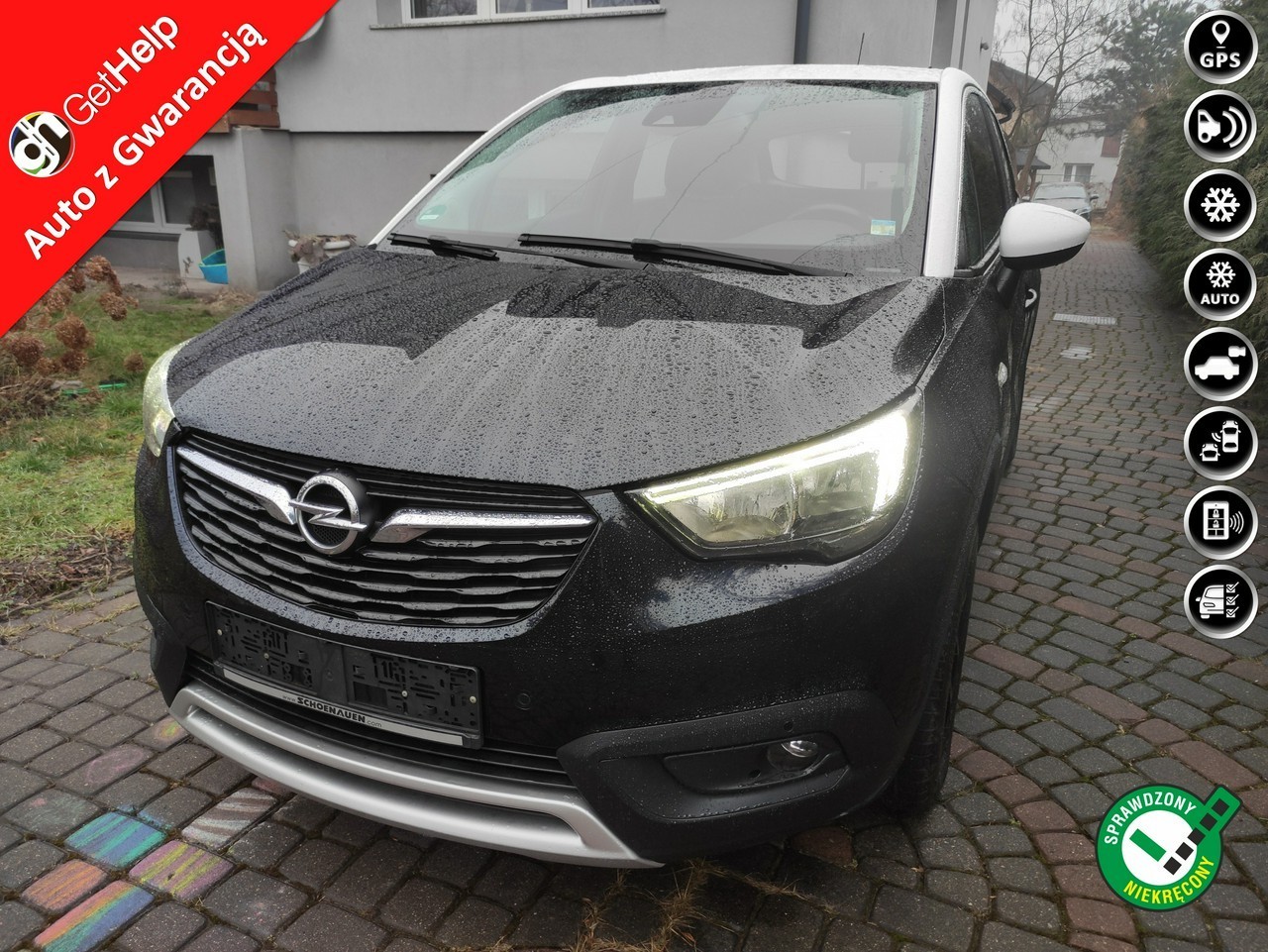 Opel Crossland X B. ekonomiczny ! Navi ,kamera , pół-skóra ,ledy! Basis 8-kół alu