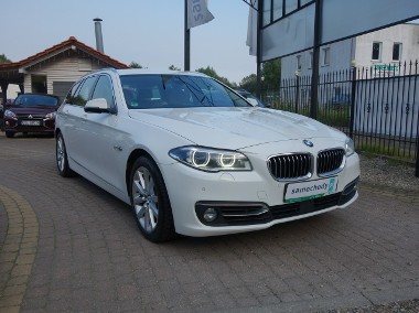 BMW SERIA 5 BMW F11 535d 313km 2016 bezwypadkowy dobrze wyposażony Luxury-1